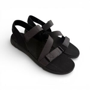 Ryka Women's Manifest Strappy Sport Black Sandals, NWT! Size 12